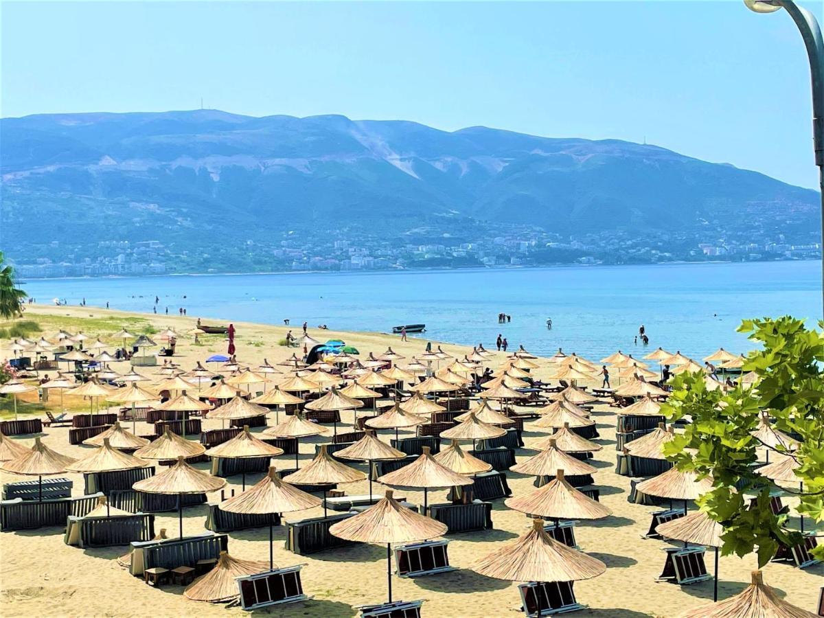 Sky & Sea Viewing Apartment Влёра Экстерьер фото